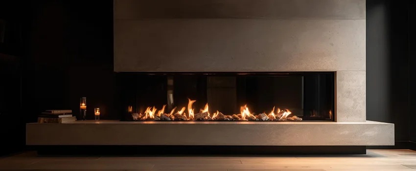 Gas Fireplace Ember Bed Design Services in Eustis, Florida