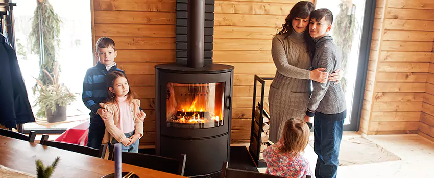 Morso Cast Iron Fireplace Insert Installation in Eustis, Florida
