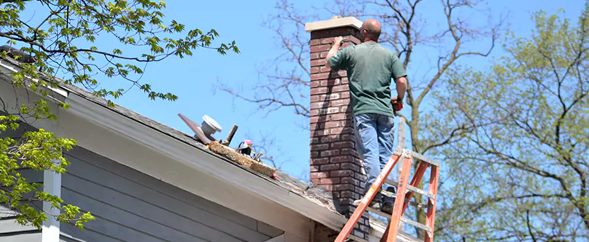 Vinyl and PVC Chimney Flashing Installation in Eustis, FL
