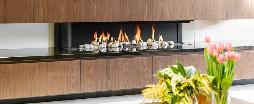 Double-height Fireplace Design Refurbishment in Eustis, Florida